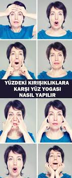 Yuzdeki Kirisikliklara Karsi Yuz Yogasi Nasil Yapilir Www Vipbakim Com Yuzler Yuz Bakimi Guzellik