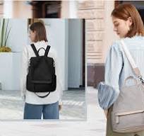 DORRISO Moda Donna Zaino Antifurto Borsa Zaino Viaggio Daypack Casual  Zainetto Leggero Borsa da College Viaggiare Vacanza Impermeabile Borse a ...