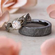 Check spelling or type a new query. Meteorite Wedding Ring Set With Diamond Ring Jewelry By Johan