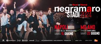 Negramaro, due grandi eventi negli stadi a Napoli e a Milano a giugno 2024  e il docufilm su "N20 Back Home"