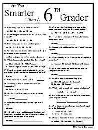 Choose the game quiz you like and play as many times as you want. Are You Smarter Than A 6th Grader How Is Your 6th Grade Memory