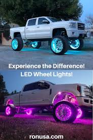 Led Wheel Lights Custom Wheels Wheel Truck Wheels