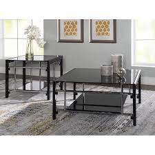 Explore the wide spectrum of black coffee tables end tables options on alibaba.com and save money while purchasing them. Powell Black Glass Coffee Table And End Table Set In The Accent Table Sets Department At Lowes Com