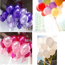 Globos para cumpleaños, globos para bodas, globos para comuniones, etc. 50 Unids Lote 10 Pulgadas Bola Inflable De Latex Globo Para El Cumpleanos Y La Boda Hogar Decoracion Globos W572