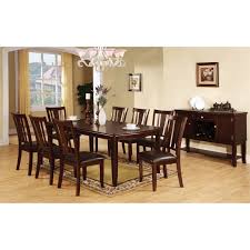 3.7 out of 5 stars 18. Furniture Of America Ellenwood Wood 9 Piece Dining Table Set In Espresso Idf 3336t 9pc Set