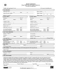 To complete a housing application follow the steps below: Bc Rental Application Fill Online Printable Fillable Blank Pdffiller
