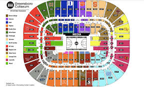 Acc Tournament Seating Chart Released Sports Channel 8