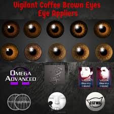 Second Life Marketplace Vigilant Coffee Brown Eye Appliers Boxed