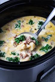 Crock Pot Zuppa Toscana The Blond Cook Recipe Crock Pot Soup Sausage And Kale Soup Toscana Soup