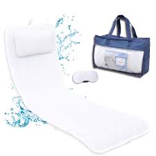 This spa bath pillow features 2 pillow sections connected by a flexible hinge, helping support your head, neck, and shoulders for maximum comfort. Quick Drying Anti Bacterial Bath Pillows Fits Any Tub Unique Curve Shaped Bathtub Pillow For Neck Head Support Takcool Luxury Spa Bath Pillow With Non Slip Suction Cups Bathtub Pillows Bathtub Accessories Rematiptop Com Br