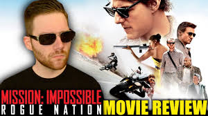 Rogue nation basically followed the blueprint laid out in ghost protocol. Mission Impossible Rogue Nation Movie Review Youtube