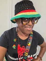 Creative crochet group sharing art