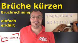 Brüche kürzen ist eine wichtige fähigkeit bei der bruchrechnung. Bruche Kurzen Bruchrechnung Mathematik Lehrerschmidt Einfach Erklart Youtube