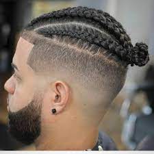 Nice 40 Fabulous High Top Fade Haircuts Cool Fashion Trends Check More At Http Stylemann C Braids With Shaved Sides Mens Braids Hairstyles Braids With Fade
