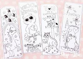 Our free bookmark templates can save the day and your pages! Printable Bookmarks To Color Skip To My Lou