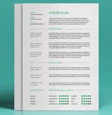 free resume templates in psd and ai