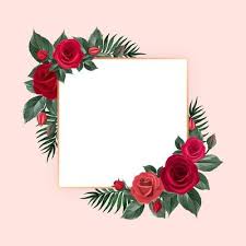 Floral Frame With Red Vintage Roses And Leaves 1406026 Download Free Vectors Clipart Graphics Vector Art Todos nuestros marcos estan llenos de colores, alegria y vida, tenemos marcos con flores vintage, flores blanco y negro, azules, moradas, rosas rojas, tulipanes, las cuales las podran. floral frame with red vintage roses and