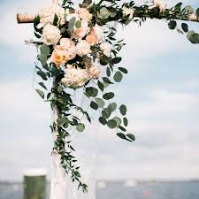 Full of silver dollar eucalyptus, seeded eucalyptus and italian ruscus. 25 Stunning Eucalyptus Wedding Decor Ideas