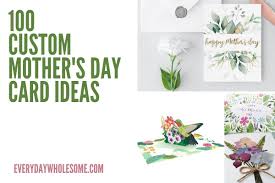 The husband could even make one of these diy cards for his wife! Everyday Wholesome 100 Custom Mother S Day Cards Pop Ups Printable Digitals Online