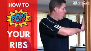 Waist = the bottom of your chest, where your body is narrower. How To Crack Your Ribs By Yourself Youtube
