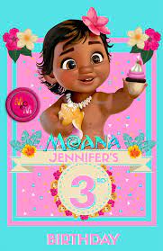 Editable Baby Moana Birthday Printable Poster Baby Moana Sign In 2021 Moana Birthday Birthday Printables Moana Birthday Invitation