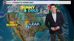 31°f cloudy early with some clearing expected late. Weather Forecast Severe Storms And Snowfall For The Eastern Us Cnn Video