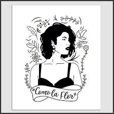 Artprint Como La Flor In 2020 With Images Selena Quintanilla Quotes Selena Quintanilla Selena Quintanilla Birthday