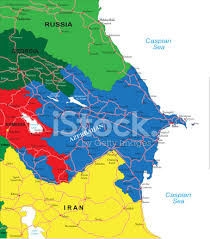 Armenia is situated in the northern and eastern hemispheres of the earth. Aserbaidschan Karte Stock Vektorgrafik Freeimages Com
