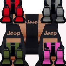 Jeep Paw Prints Car Seat Covers Choose Your Middle Colour New Blue Available We Make For All Makes Models Of Jeep Jeep Wrangler Seat Covers Pink Jeep Wrangler Jeep
