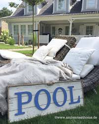 Tolles Pool Schild Aus Holz Bei Uns Im Online Shop Bestellbar Pool Strandhaus Strandhauser
