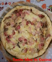 Torta salata patate e funghi. Torta Salata Con Funghi Wurstel Mozzarella E Prosciutto Cotto Tante Idee In Cucina