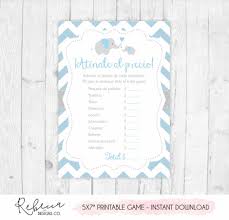 The Price Is Right In Spanish Baby Shower Spanish Elefante Nino Atinale Al Precio Juegos Baby Shower Printable Baby Shower Espanol Boy Baby Shower Games Printable Baby Shower Games Baby Shower