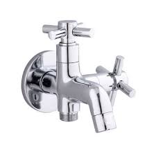 Newer faucets also come with modern features like a touchless design that lets you avoid germs and in dozens of finishes and styles. Stainless Steel Silver 2 In 1 Bathroom Water Tap Size 15 Mm Rs 520 Piece Id 21432731848
