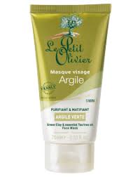 Masque Visage Argile Verte Le Petit Olivier Le Petit Olivier Masque Visage Visage