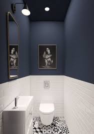Inspiration Fur Das Design Und Styling Einer Stilvollen Und Farbenfrohen Toilette Diy Badezimmer Design Badezimmer Im Erdgeschoss Badezimmerideen