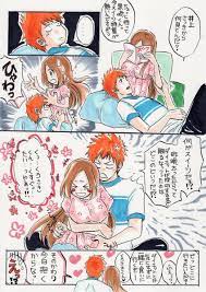 daheijnxoaazhq9 jpg 847 1 200 pixels bleach anime bleach manga ichigo x orihime