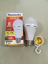 Bentuk lampu emergency ini bermacam macam. Jual Lampu Otomatis Nyala Saat Mati Lampu Merk Hannochs 8w Di Lapak Ismail Situmeang Bukalapak