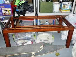 Similar to a model at crate and barrel, these tables create a lot of visual appeal and provide for additional functionality when separated. How To Repurpose A Door Into A Coffee Table How Tos Diy