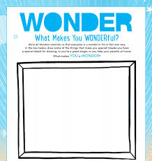 Download These Free Wonder Activity Sheets And Help Kids Choose Kind Wonder Activities Character Activities Choose Kind