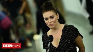 Alyssa jayne milano (born december 19, 1972) is an american actress, producer, singer, author, and activist. Alyssa Milano Urges Sex Strike In Protest Against Georgia Abortion Law Bbc News