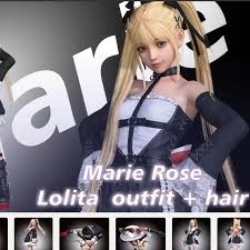 Marie Rose - Lolita Dress + Hair for G8 DAZ 玛丽·罗斯3D模型