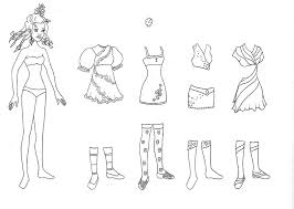Dibujos Para Colorear De Top Model