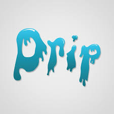 Drip Type By John Widman Via Behance Powerful Words Single Words Words