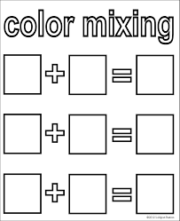 Betsy Stout Over At Notebooking Nook Has Created A New Link Up For Sharing Freebies Every Friday Here Are The Rule Color Mixing Color Lessons Preschool Colors