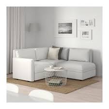 Vallentuna Sectional 3 Seat With Storage Murum Orrsta White Light Gray Ikea In 2021 Vallentuna Modular Corner Sofa Sofas For Small Spaces