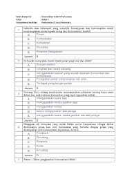 Individu atau kelompok yang memiliki kemampuan dan keterampilan untuk menyampaikan pesan kepada orang lain (komunikan), disebut. Kip Master Soal Pts