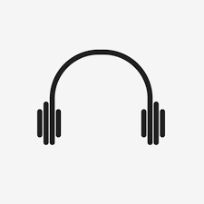 One Earphone One Earphone Headset Png Transparent Clipart Image And Psd File For Free Download Cartoon Background Line Art Drawings Prints For Sale
