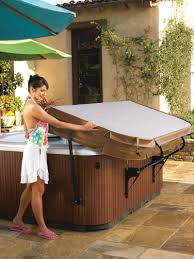 You will then run 4x4 posts from the 4x4 supports to the cinder blocks, cutting them to length. What Are The Best Accessories For My Outdoor Hot Tub Hot Spring Spas