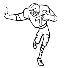 Adrian peterson is a free agent after the nfl season. Football Player Coloring Pages Adrian Peterson Coloring4free Coloring4free Com
