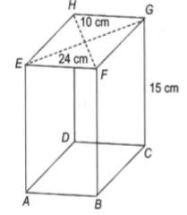Dicari terlebih dahulu luas belah ketupat yang merupakan alas prisma. Alas Sebuah Prisma Berbentuk Belah Ketupat Dengan